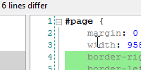 Compare files visually Compare files visually