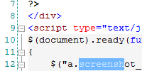 Built-in editor Built-in editor